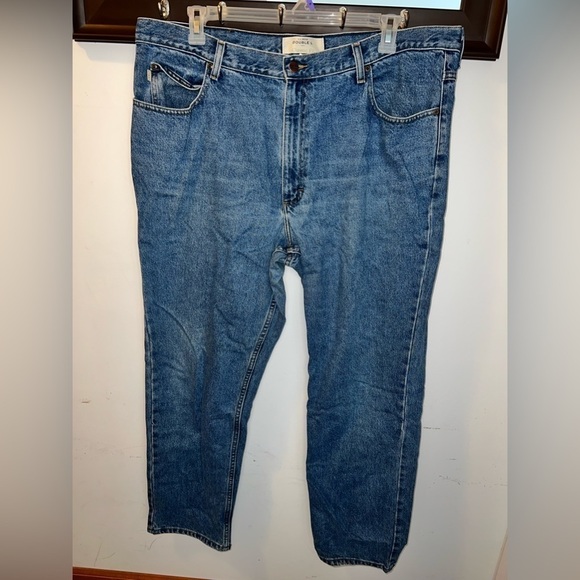 LL Bean Men's Double L Jeans Classic Fit Straight Leg Size 42x32 - Picture 1 of 7